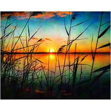 Load image into Gallery viewer, Sunset On The Lake - Professional Prints
