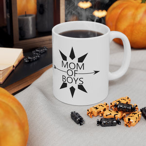 Mom Of Boys - Ceramic Mug 11oz