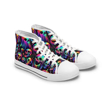 Load image into Gallery viewer, Halloween Nightmare Ver 4 - Women&#39;s High Top Sneakers
