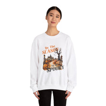 Load image into Gallery viewer, Tis The Season To Be Spooky - Vintage Unisex Heavy Blend™ Crewneck Sweatshirt
