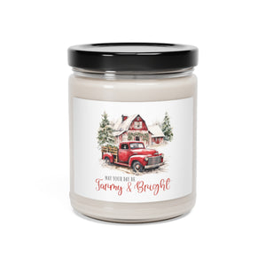Farmy & Bright - Scented Soy Candle, 9oz