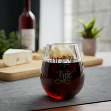 Load image into Gallery viewer, Lit As A - Stemless Wine Glass, 11.75oz
