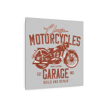 Load image into Gallery viewer, Classic Motorcycle Garage - Metal Art Sign
