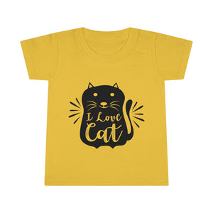 I Love Cat - Toddler T-shirt