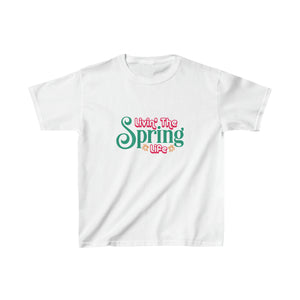 Living The Spring Life - Kids Heavy Cotton™ Tee