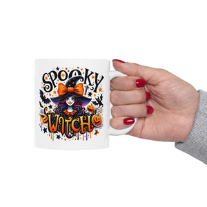 Spooky Witch - Ceramic Mug, (11oz, 15oz)