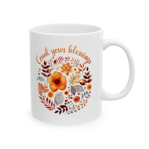 Count Your Blessings - Ceramic Mug, (11oz, 15oz)