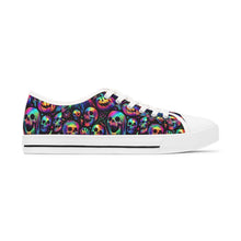 Load image into Gallery viewer, Halloween Nightmare Ver 4 - Women&#39;s Low Top Sneakers
