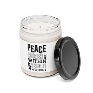 Peace Come From - Scented Soy Candle, 9oz
