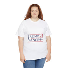 Load image into Gallery viewer, Trump Vance 2024 - Unisex Heavy Cotton Tee
