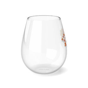 Sunflower - Stemless Wine Glass, 11.75oz