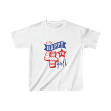 Load image into Gallery viewer, Happy 4th yall - Kids Heavy Cotton™ Tee
