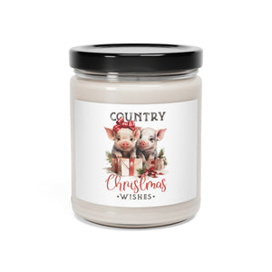 Country Christmas - Scented Soy Candle, 9oz