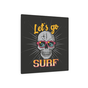 Let's Go Surf - Metal Art Sign