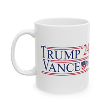 Load image into Gallery viewer, Trump Vance 2024 - Ceramic Mug, (11oz, 15oz)
