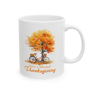 Blessed Thanksgiving - Ceramic Mug, (11oz, 15oz)