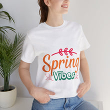 Load image into Gallery viewer, Spring Vibes - Unisex Jersey Short Sleeve Tee
