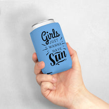 Load image into Gallery viewer, Girls Just Wanna Have Sun - Can Cooler Sleeve
