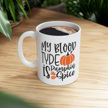 Load image into Gallery viewer, My Blood Type - Ceramic Mug 11oz

