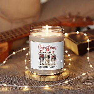 Christmas In The Barn - Scented Soy Candle, 9oz