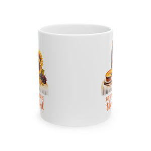 Turkey And Wine - Ceramic Mug, (11oz, 15oz)