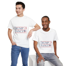 Load image into Gallery viewer, Trump Vance 2024 - Unisex Heavy Cotton Tee
