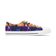 Load image into Gallery viewer, Pastel Halloween Pumpkins - Women&#39;s Low Top Sneakers
