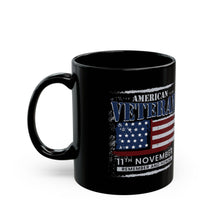 Load image into Gallery viewer, Veteran - Black Mug (11oz, 15oz)
