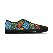 Load image into Gallery viewer, Cartoon Flowers Ver 1 - Women&#39;s Low Top Sneakers
