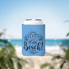 Load image into Gallery viewer, Relaxing On The Beach - Can Cooler Sleeve
