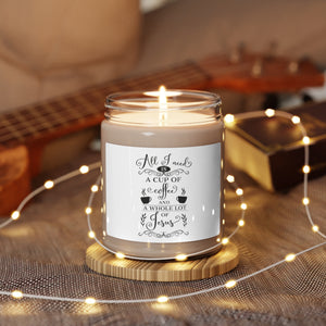 All I Need Is Coffee - Scented Soy Candle, 9oz