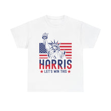 Load image into Gallery viewer, Harris Let&#39;s Win This - Unisex Heavy Cotton Tee
