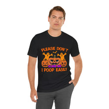 Load image into Gallery viewer, Please Don&#39;t Scare Me - Unisex Jersey Short Sleeve Tee
