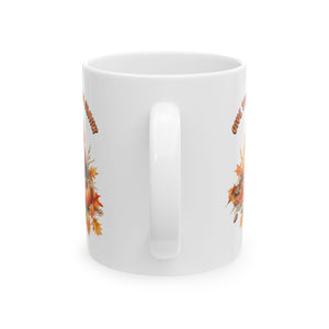 Give Thanks For Family - Ceramic Mug, (11oz, 15oz)