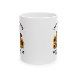 Happy Thanksgiving - Ceramic Mug, (11oz, 15oz)