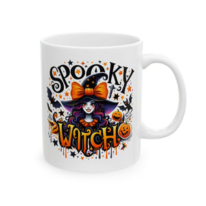 Spooky Witch - Ceramic Mug, (11oz, 15oz)