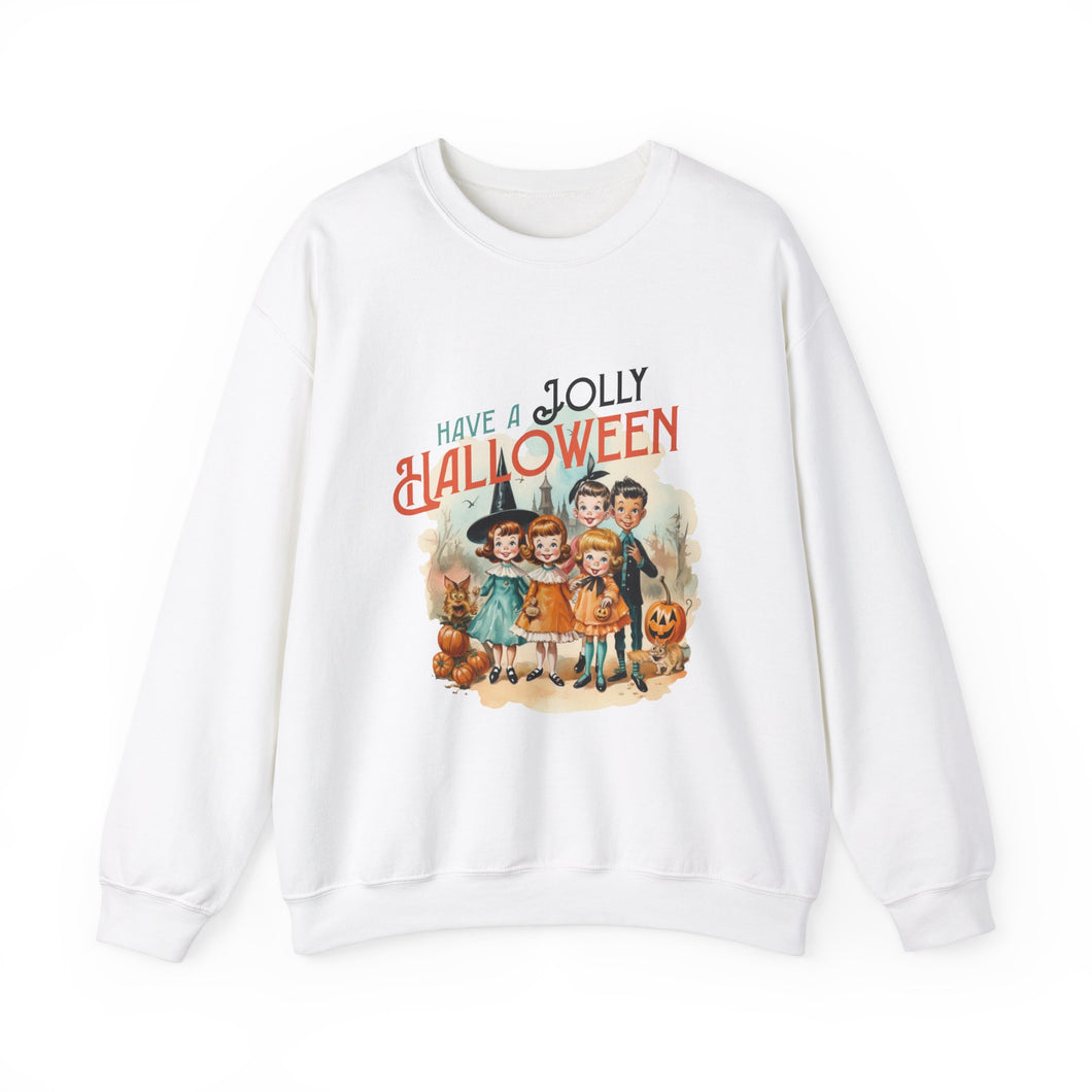 Have A Jolly Halloween - Vintage Unisex Heavy Blend™ Crewneck Sweatshirt