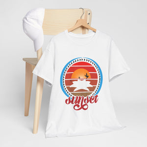 Sunset - Unisex Heavy Cotton Tee