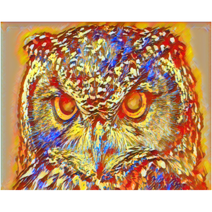Owl Digital Art - Professional Prints