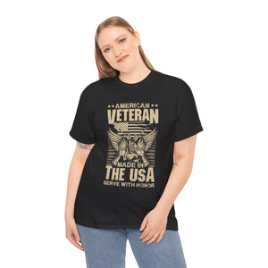 American Veteran - Unisex Heavy Cotton Tee