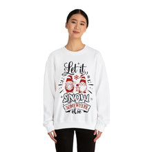 Load image into Gallery viewer, Let It Snow - Unisex Heavy Blend™ Crewneck Sweatshirt
