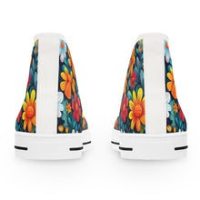 Load image into Gallery viewer, Cartoon Flowers Ver 3 - Women&#39;s High Top Sneakers
