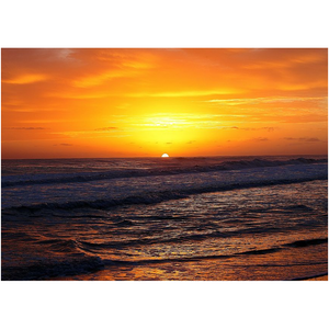 Golden Hour Ocean Sunrise - Professional Prints