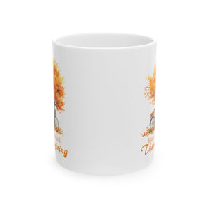 Blessed Thanksgiving - Ceramic Mug, (11oz, 15oz)