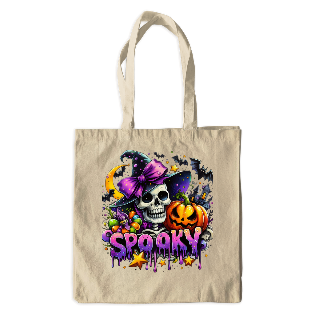 Spooky - Canvas Tote Bags