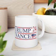 Load image into Gallery viewer, Trump Vance 2024 - Ceramic Mug, (11oz, 15oz)
