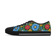 Load image into Gallery viewer, Cartoon Flowers Ver 1 - Women&#39;s Low Top Sneakers
