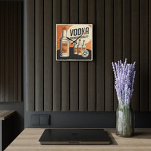 Load image into Gallery viewer, Retro Vodka - Acrylic Wall Clock
