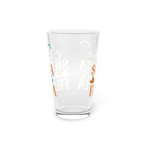 No Siesta - Pint Glass, 16oz