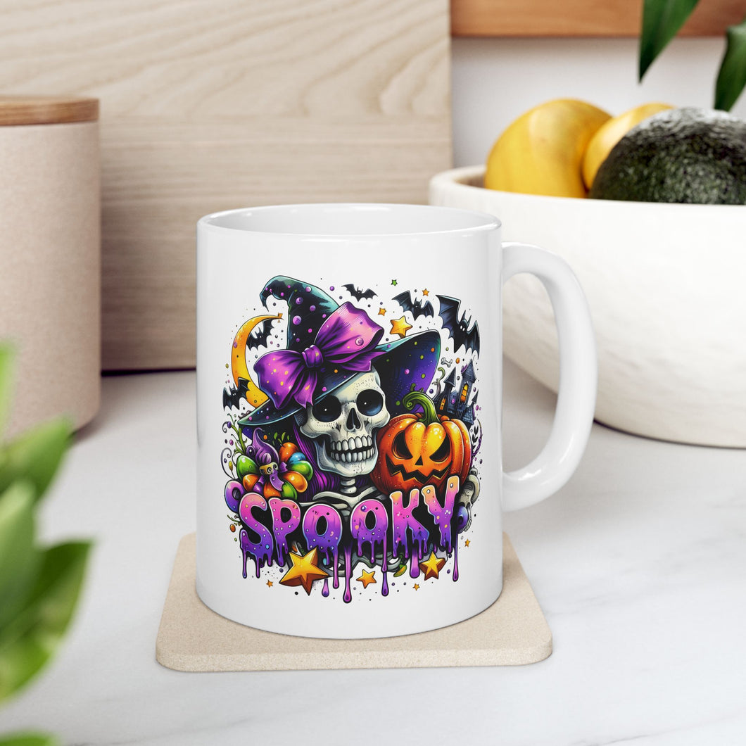 Spooky - Ceramic Mug, (11oz, 15oz)